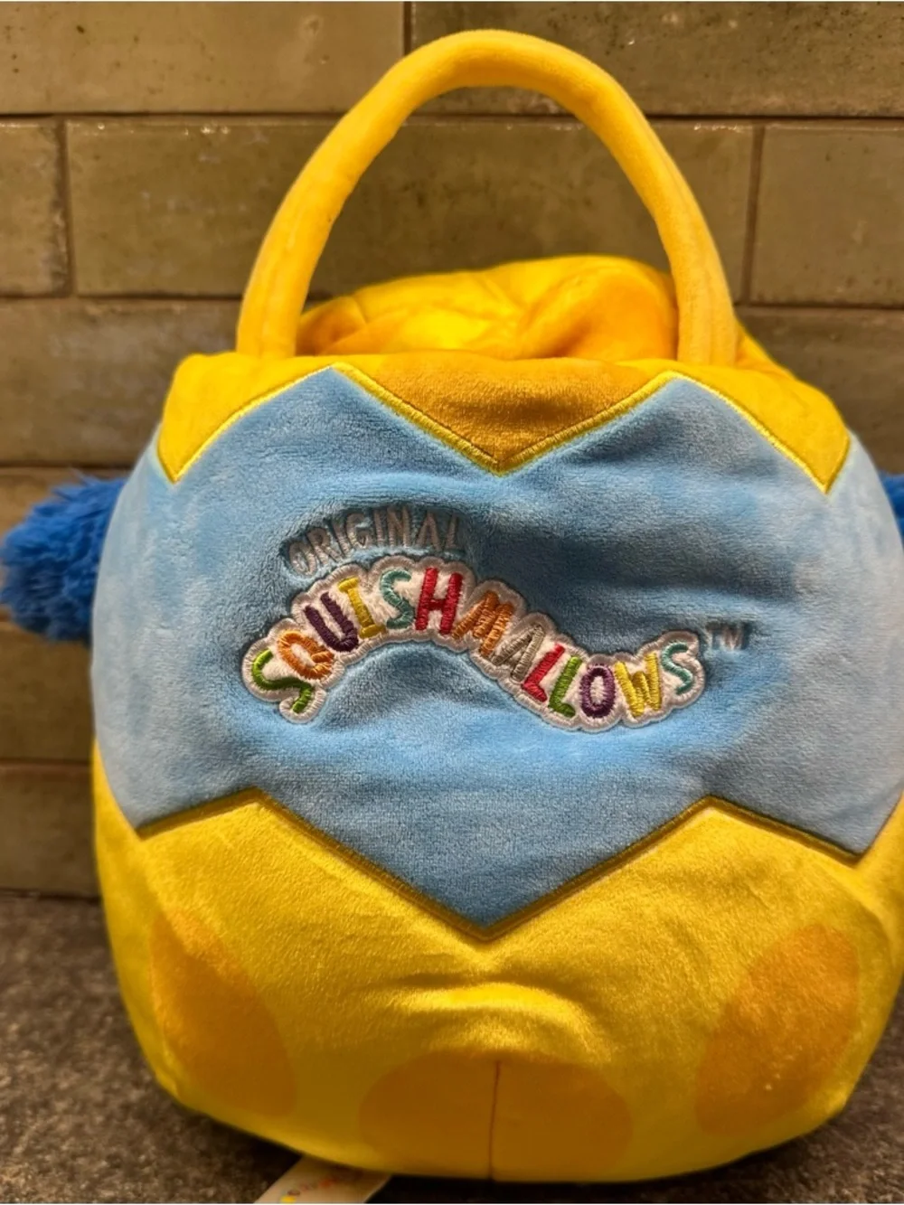 Squishmallows Bebe The Bluebird Easter Basket Treat Pail - Picture 3 of 7